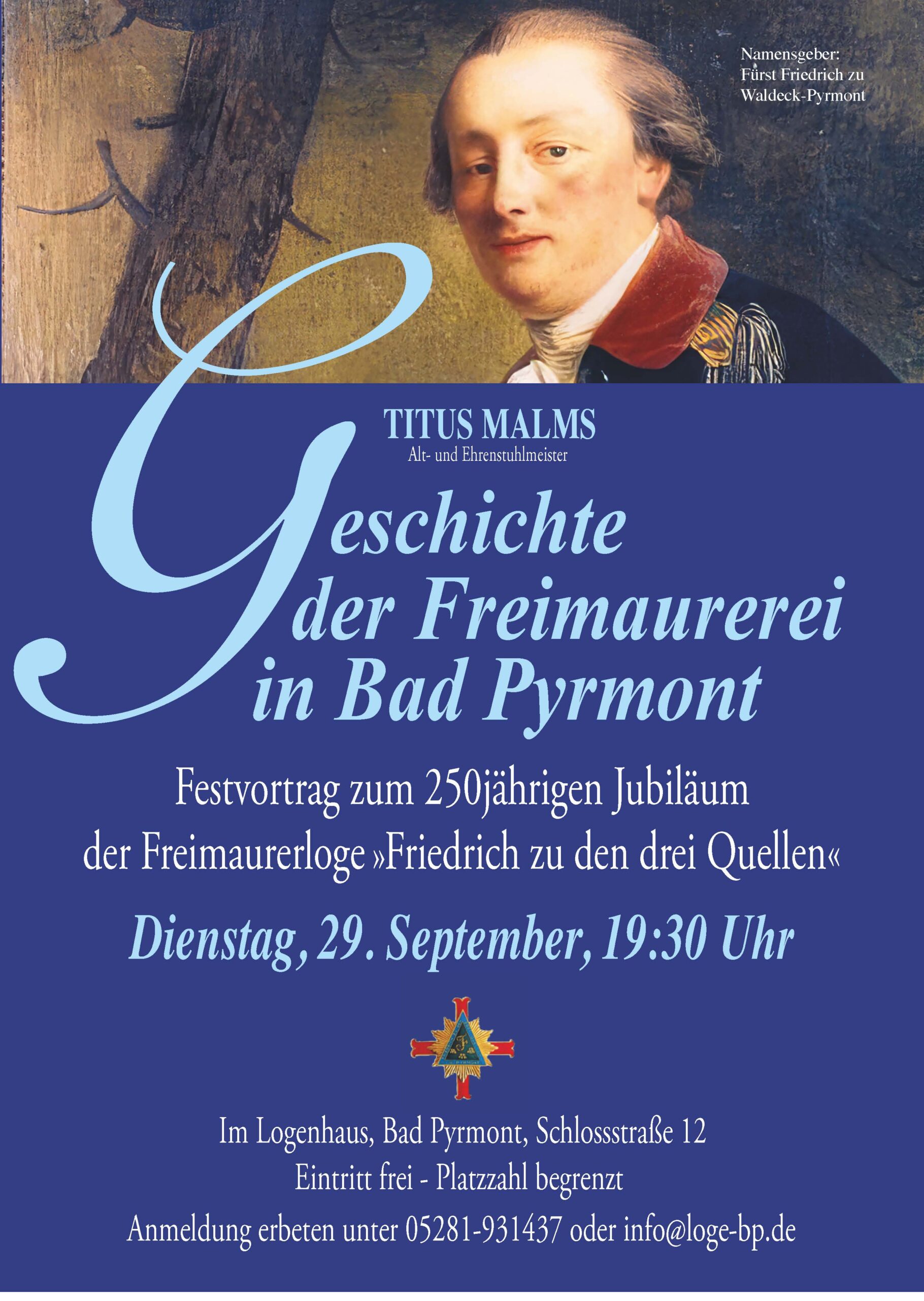 Plakat Festvortrag 250 27-8-2026